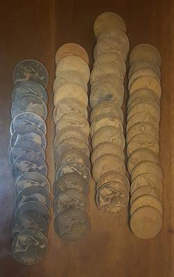 Monete Regno Unito One penny 1886-1965