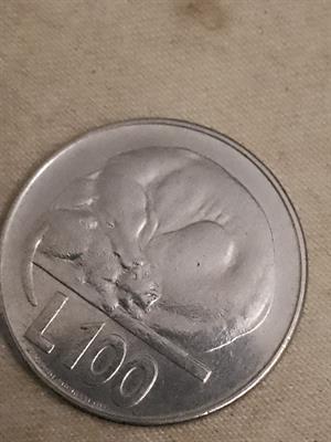 2 Monete 100 lire una del 1957