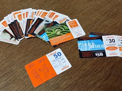 Schede Ricariche Telefoniche Gestore Tim Wind Tre E Vodafone - Foto 2