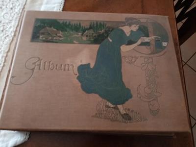 Album+ cartoline postali d'epoca