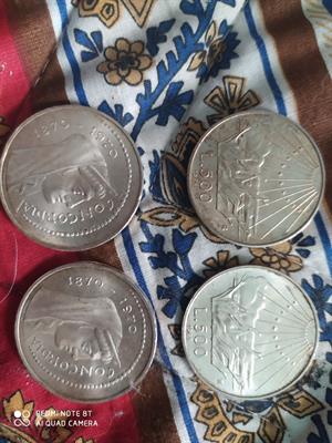 1000 Lire argento e 500 lire argento