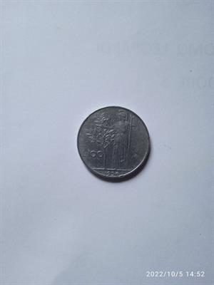 Monete da 100 lire 1956