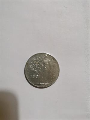 Moneta da 100 lire del 1957