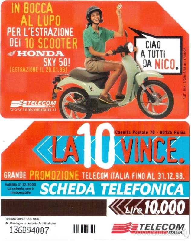 Foto 3 12 schede telefoniche usate da collezione