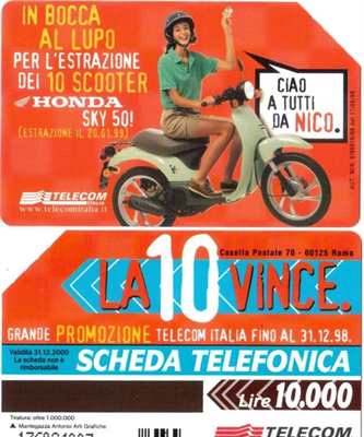 Foto 3 12 schede telefoniche usate da collezione