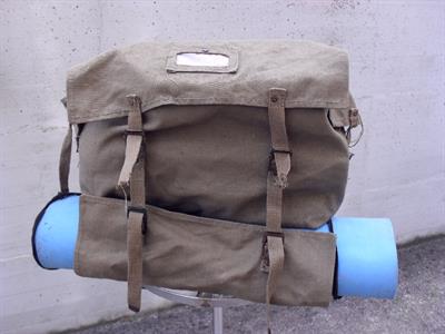 Zaino porta stuoia militare anni 60/70
