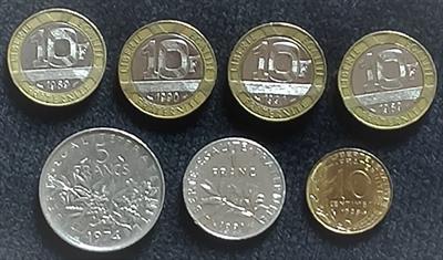 Franchi francesi fra 1974 e 1998