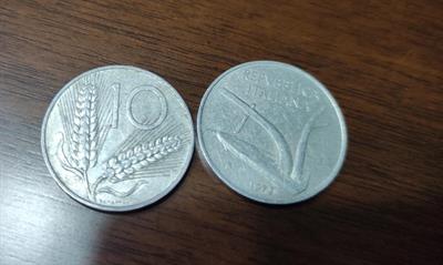 Vendita 10 Lire 1973