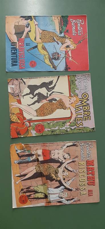 Fumetti Pantera Bionda