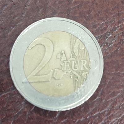Rara moneta da due Euro anno 2002