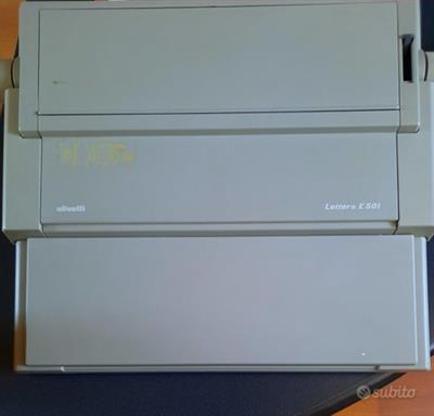 Macchina da scrivere Olivetti lettera E 501