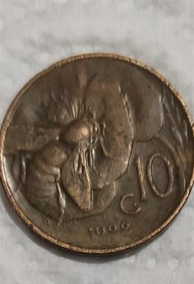 Moneta 5 cent. del 1929