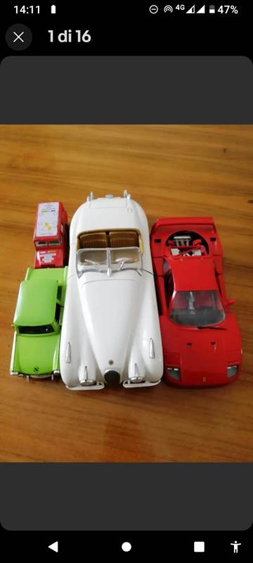 Foto 4Modellini auto Jaguar, Ferrari