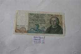 Banconota 5000 lire-1973