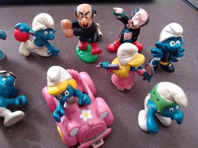 Puffi_17 statuine in gomma anni 1980 - Foto 4