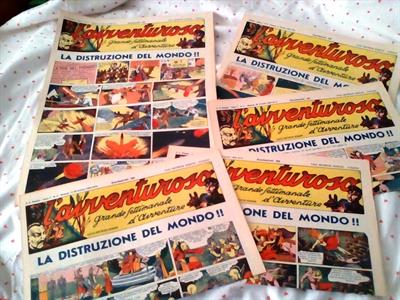 L'AVVENTUROSO Giornale Ristampa