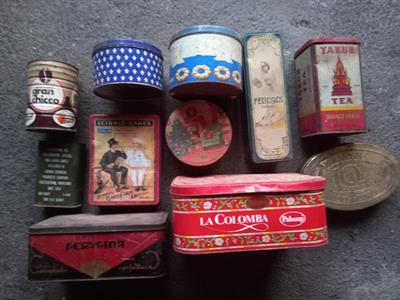 Latte di vario genere da collezione