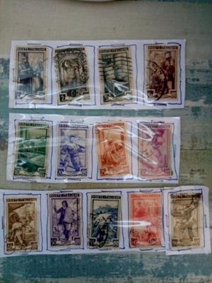 Francobolli lire Italia a lavoro
