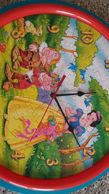 Orologio da parete biancaneve funzionante