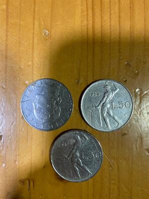 Lire anni 1955, 1956, 1957