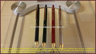Parure 4 Penne Multifunzione Niji Quadro Point