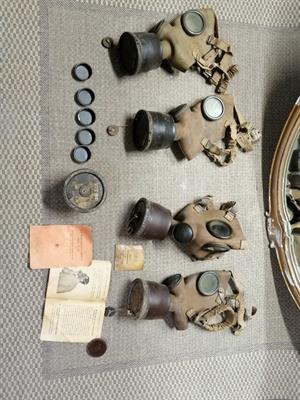 MASCHERA WW2 ORIGINALI