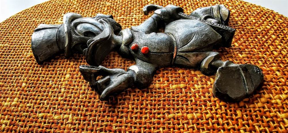 Foto 6Zio Paperone - statuetta WALT DISNEY materiale peltro, come nuova