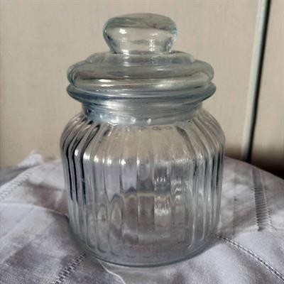 Arattolo di Vetro con Coperchio