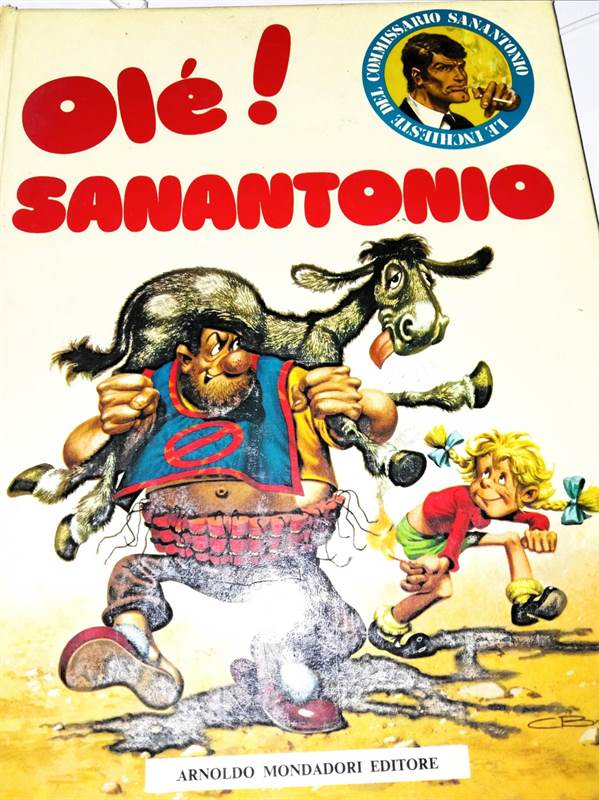 Libro Olé Sanantonio, Mondadori edizioni