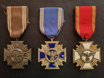 Medaglie nsdap GoldOro 25 SilverArgento 15 Bronze 10 years