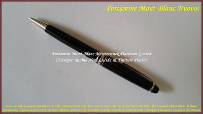 Penna Portamine Mont-Blanc Meisterstuck Platinum-Coated