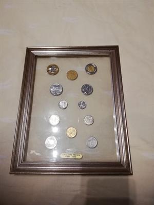 Quadretto commemorativo Lire Italiane