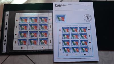 Francobolli Italia campione del mondo