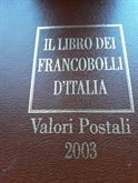 Libro francobolli nuovo del 2003