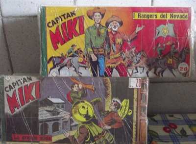Fumetti di Capitan Miki