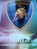 Folder 2006 lamborghini nuovo con lamina argentata