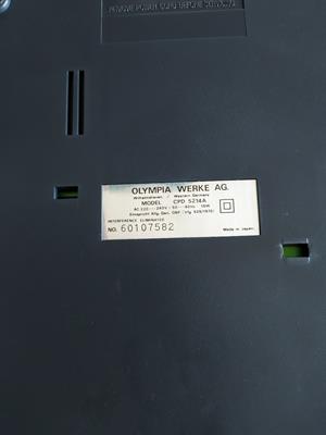 Calcolatrice Elettronica Olympia CPD 5214 A, mai usata - Anteprima 4