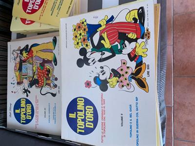 Raccolta il topolino d'oro, bliz, pinocchio e topolino sino