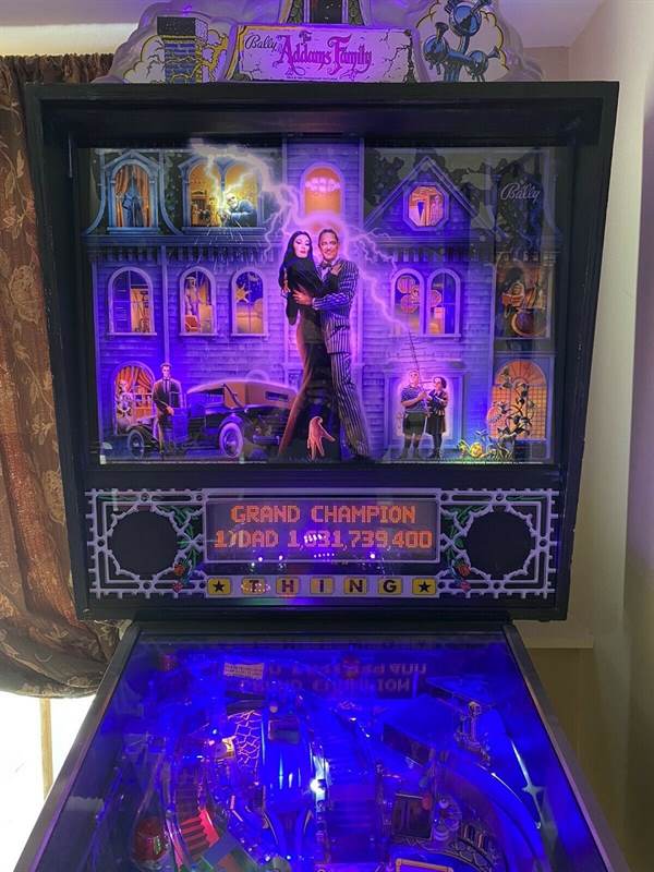 PINBALL BALLY FAMILY ADDAMS LED, in ottime condizioni Roma