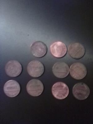 Monetine piccole di bronzo da 1 cent