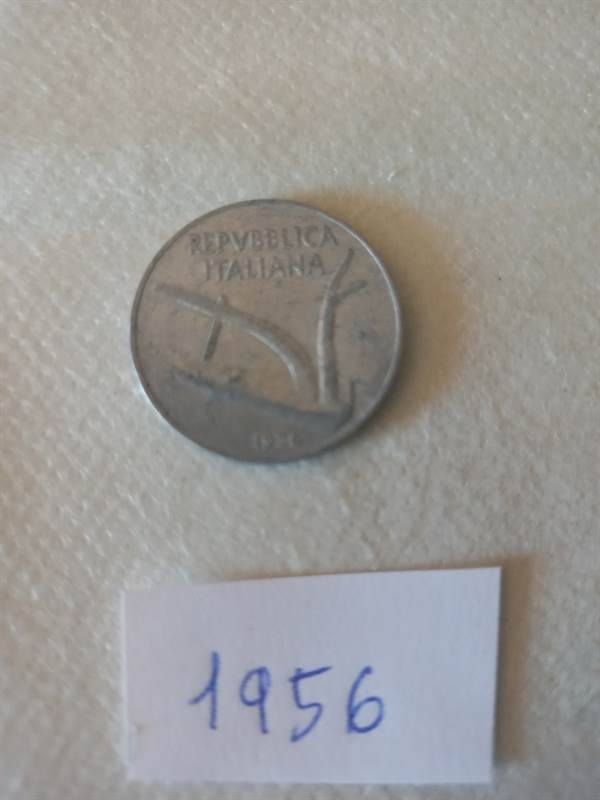 Foto 7N. 6 monete da 10 lire anni: 1951