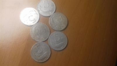 5 lire 1953 1954 1955