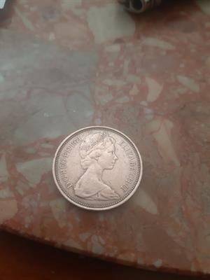 2 New Pence 1971 sbaglio conio