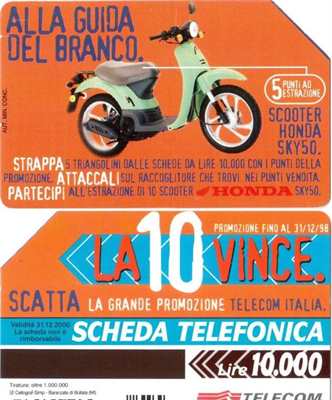 Foto 2 12 schede telefoniche usate da collezione