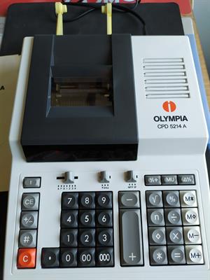 Calcolatrice Elettronica Olympia CPD 5214 A