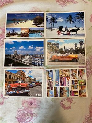 Set di diverse cartoline