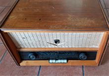 Radio Minerva Gavia + giradischi Lesa 1957