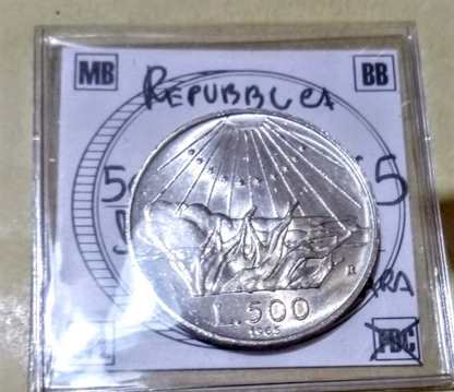500 lire Caravelle FDC fiordiconio dal 1958-1970 fdc