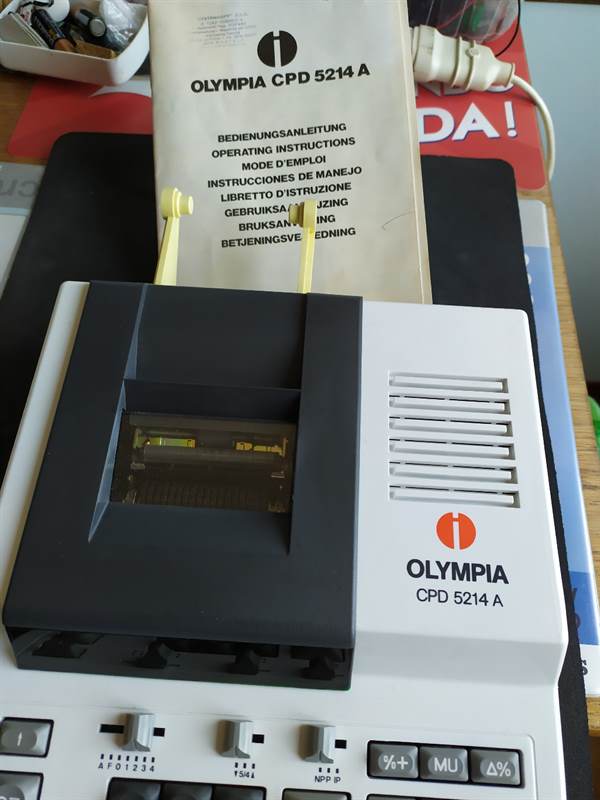 Foto 3Calcolatrice Elettronica Olympia CPD 5214 A, mai usata