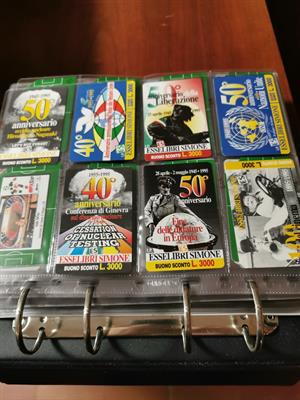 Oltre 400 schede telefoniche